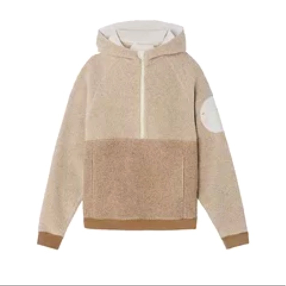 SOLD—Outdoor Voices Megafleece Hooded Jacket Sweatshirt XS EUC - Picture 1 of 15